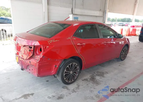 2014 Toyota Corolla S Plus из США, поврежденный, VIN 2T1BURHE4EC203567